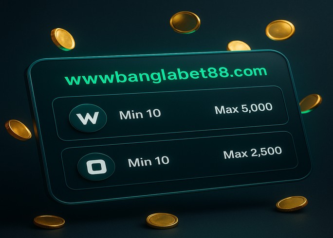 banglabet88-র গেমিং প্ল্যাটফর্ম বিভিন্ন ধরনের পেমেন্ট পদ্ধতি প্রদান করে